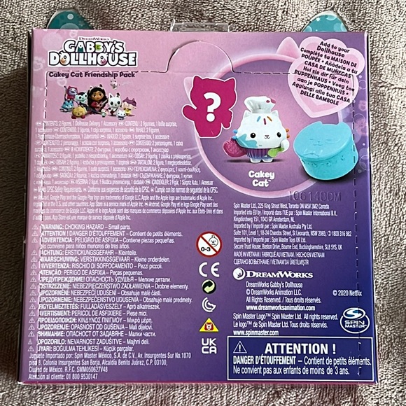 Gabby’s Dollhouse Cakey Cat Friendship pack - Picture 3 of 4